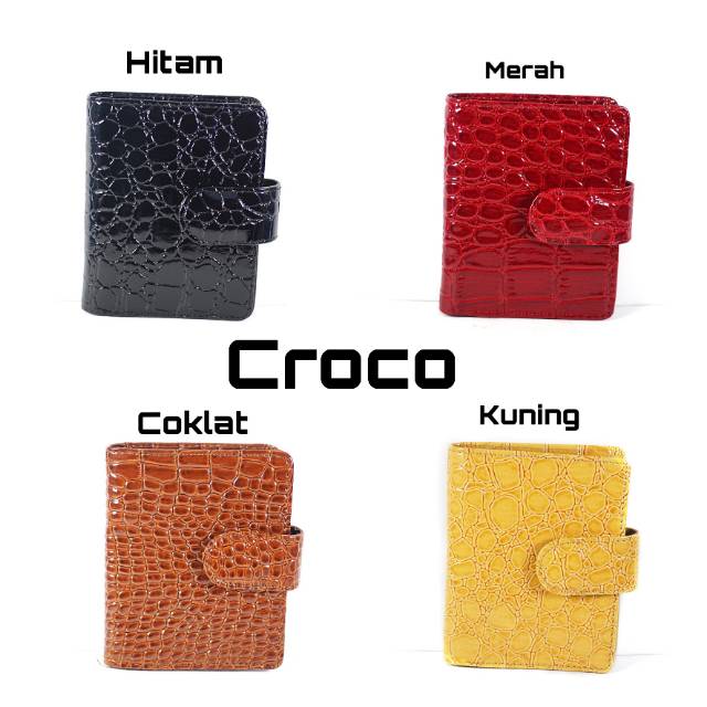 Dompet kartu Croco Import Tempat Kartu