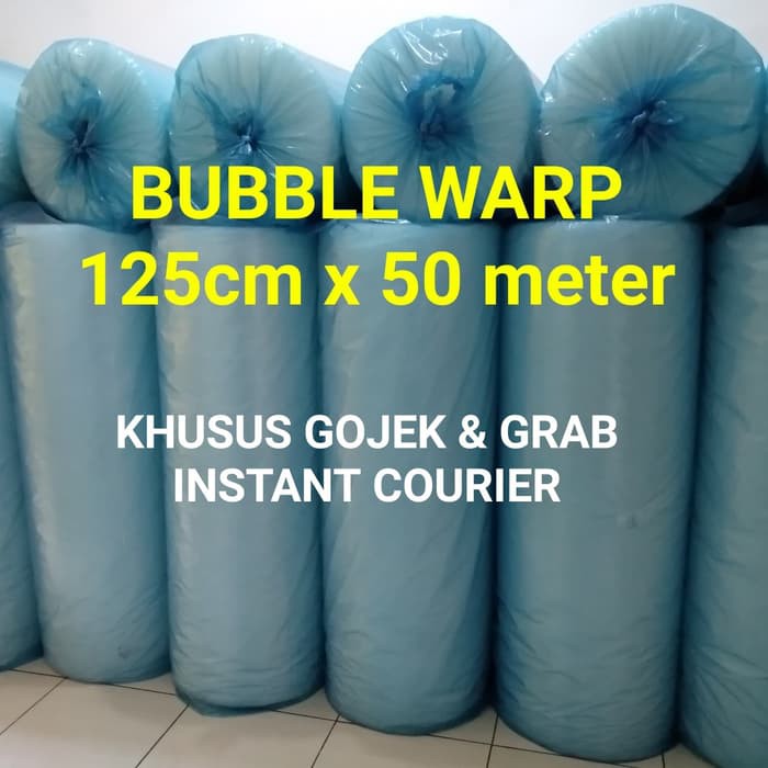 

BUBBLE WARP 125CM X 50 METER - KHUSUS GOJEK DAN GRAB INSTANT COURIER