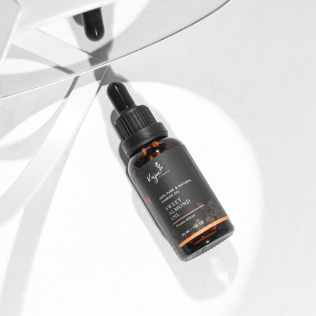 KAJOE Sweet Almond Oil Pure Carrier Oil Asli Minyak Almond