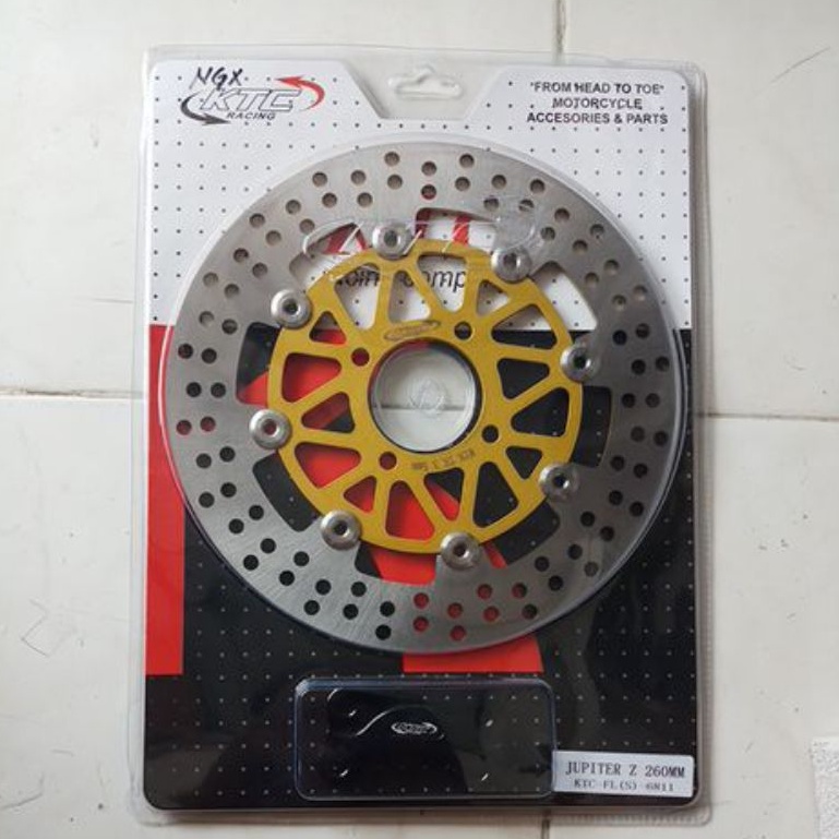 piringan cakram ktc racing jupiter z nouvo z f1z r floating disc 260mm tebal 3.5mm