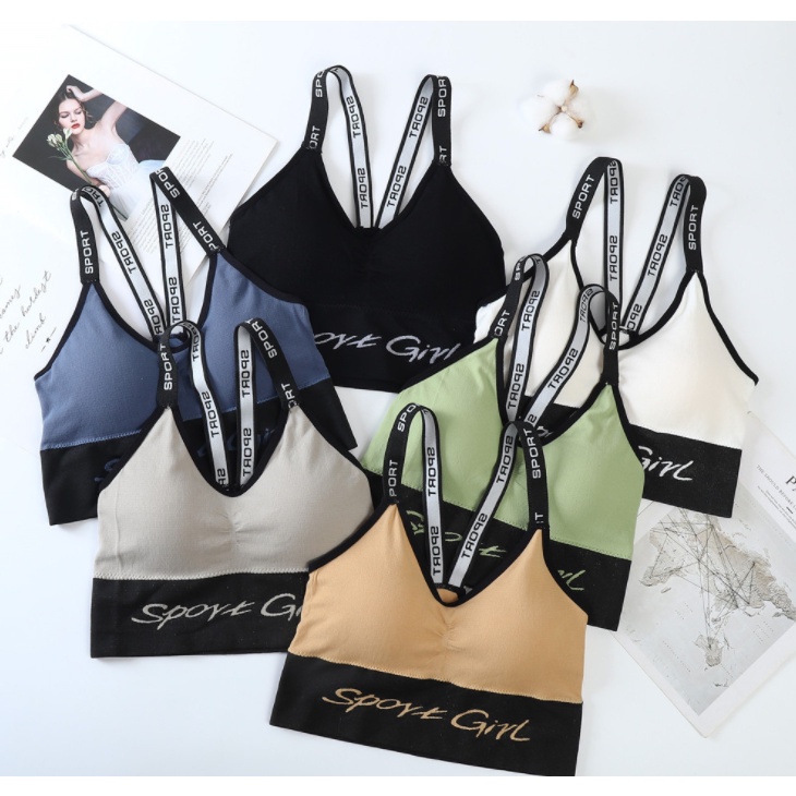 𝐄𝐁𝐒 ✅ PW133 Pakaian Wanita Olahraga Gym Yoga Nyaman Import COD PW133