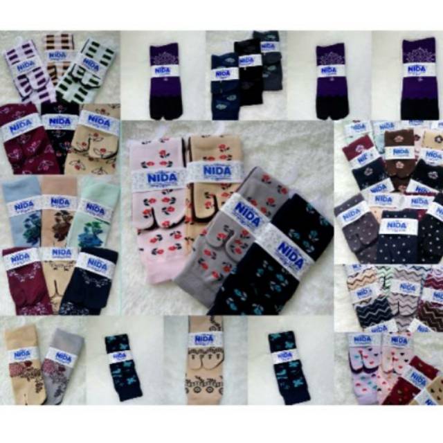  Kaos  kaki  Nida  Shopee Indonesia