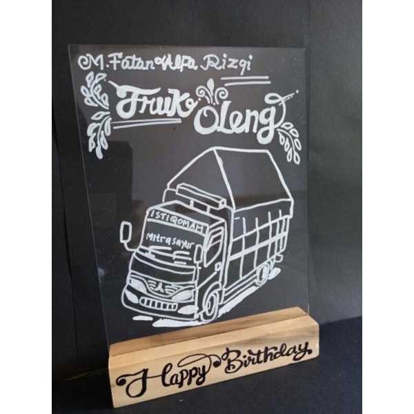 

kado ulang tahun acrylik//kado wisuda//kado pernikahan//kado