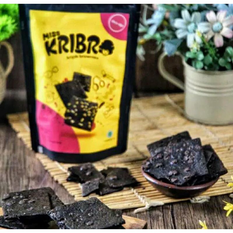 Keripik Brownies Kering Brownies Crispy Miss Kribro Oleh Oleh Surabaya