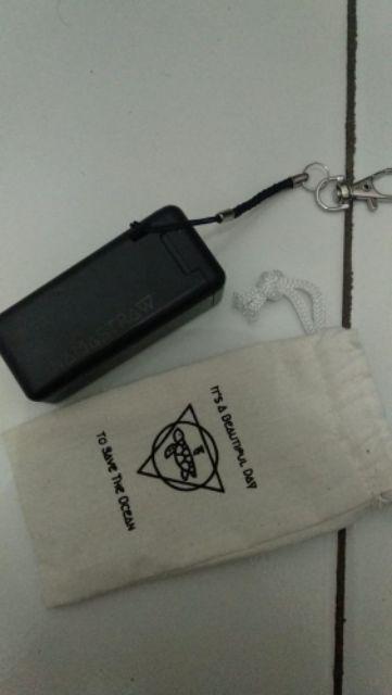 Akala Black By Namastraw foldable Stainless Straw / Sedotan Lipat