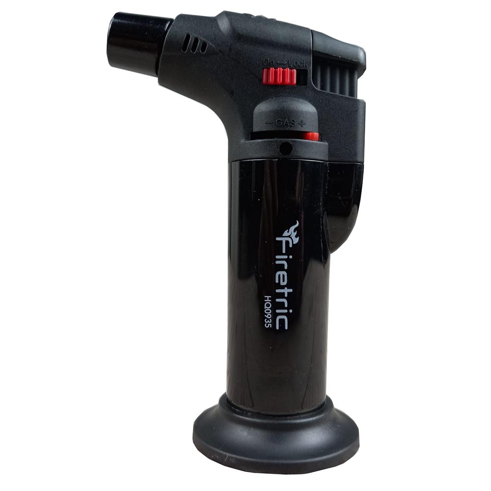 Firetric Korek Api Gas Butane Torch Jet Windproof - HQ0935 - Black