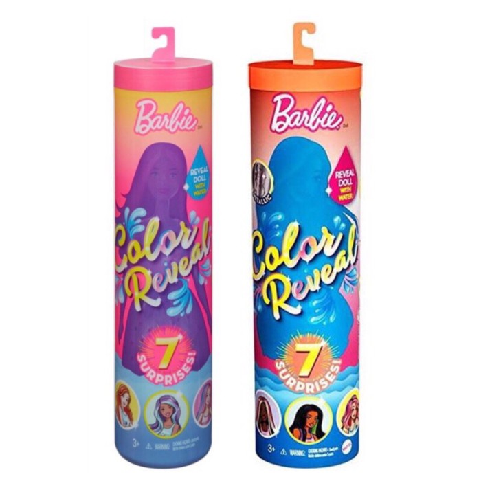 colour reveal barbie series 3