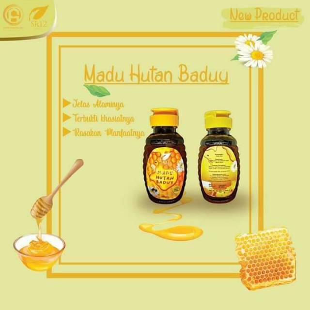 

Madu murni hutan baduy SR12