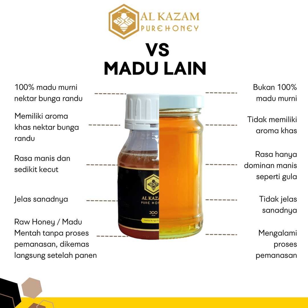 

Korzaln Madu Randu Apis Melifera Asli Murni 150Gr