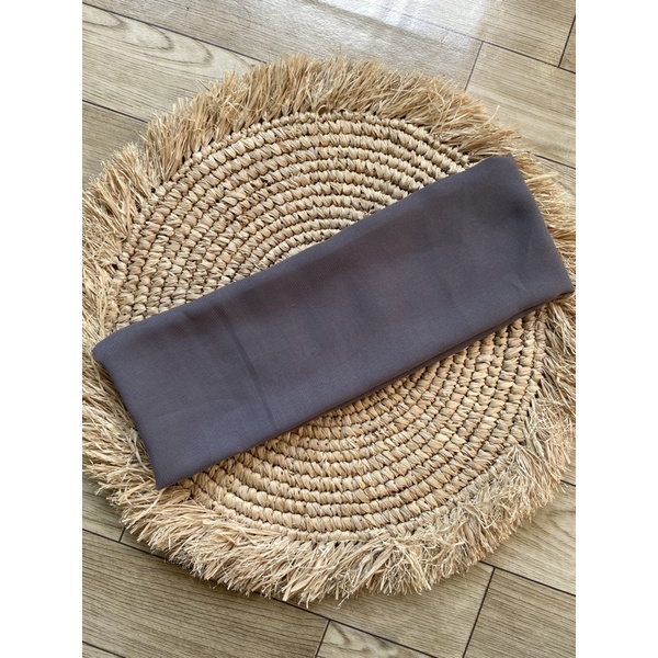 Selendang sifon Hycon/senteng-abu basah
