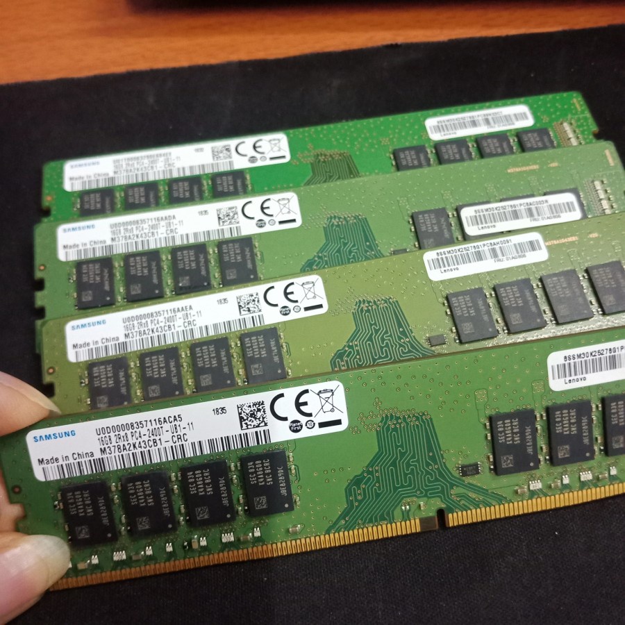 memory ram server 16gb ddr4 pc4-2400t for dell t30/samsung khusus server