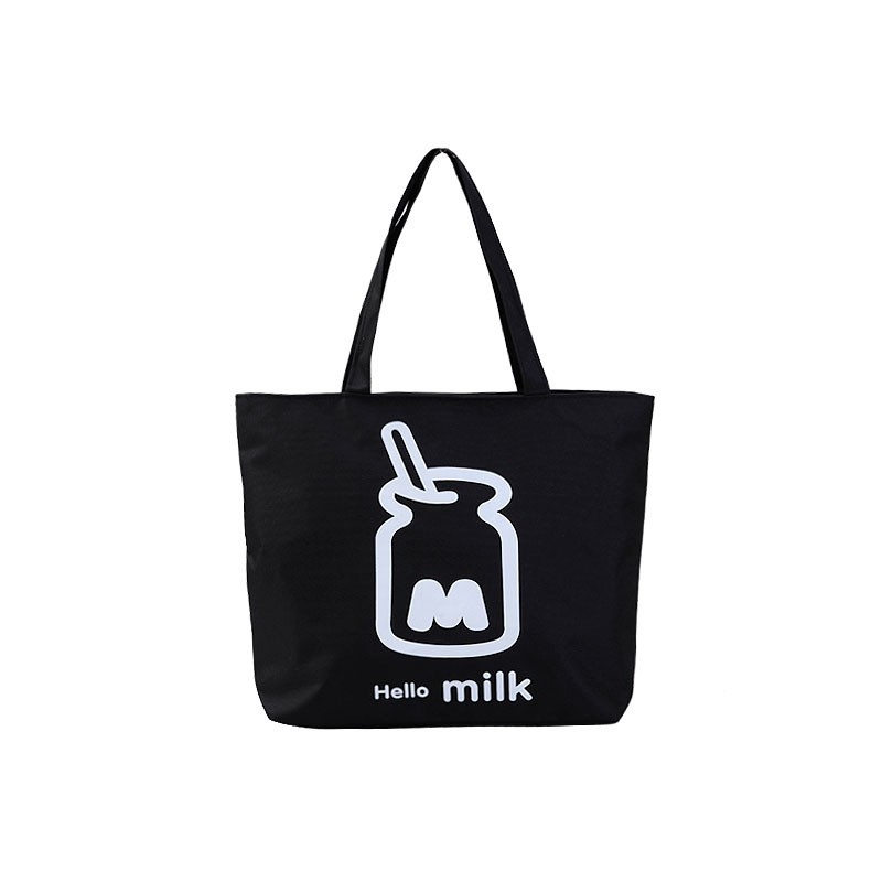 [DIKIRIM DARI JAKARTA] Totebag Kanvas Milk Series