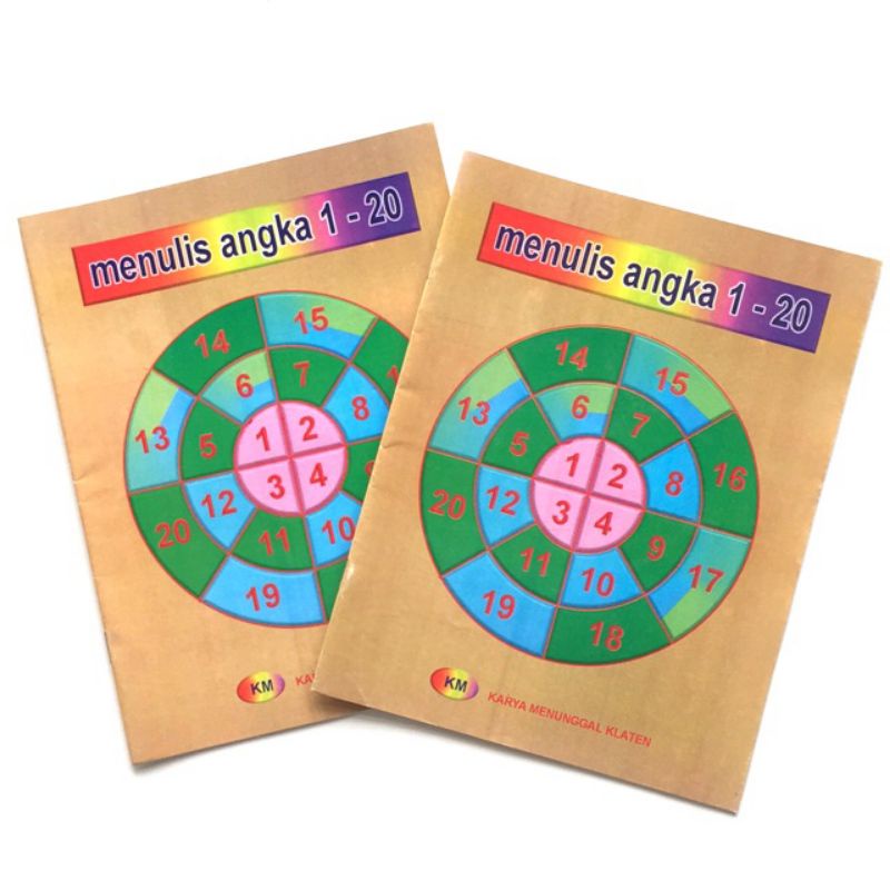 

belajar menulis angka 1-20 ( karya manunggal)