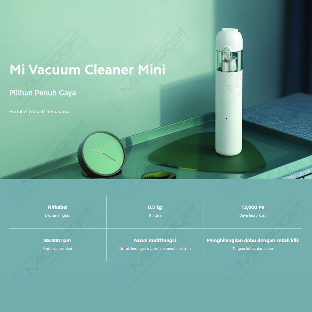 Xiaomi Vacuum Cleaner Mini - Vacumm Cleaner Mobil