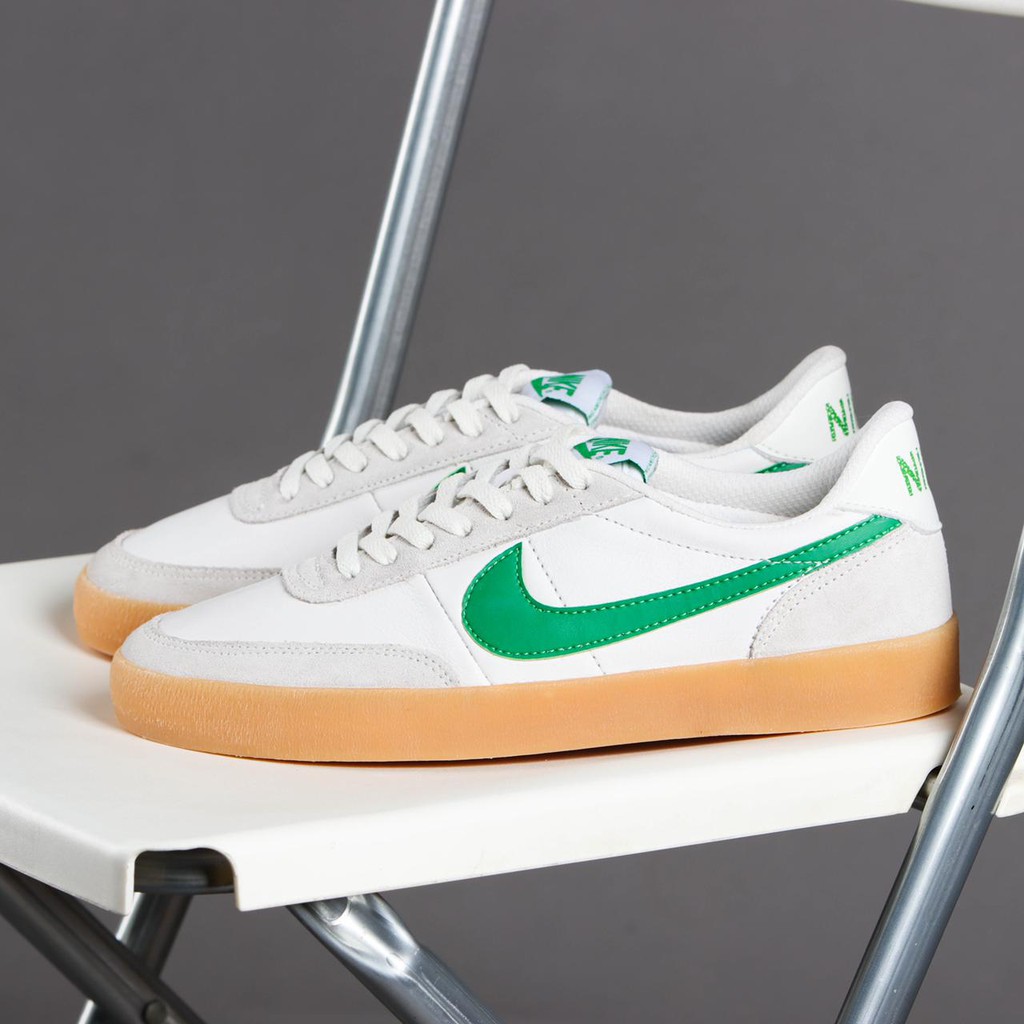 nike killshot white green