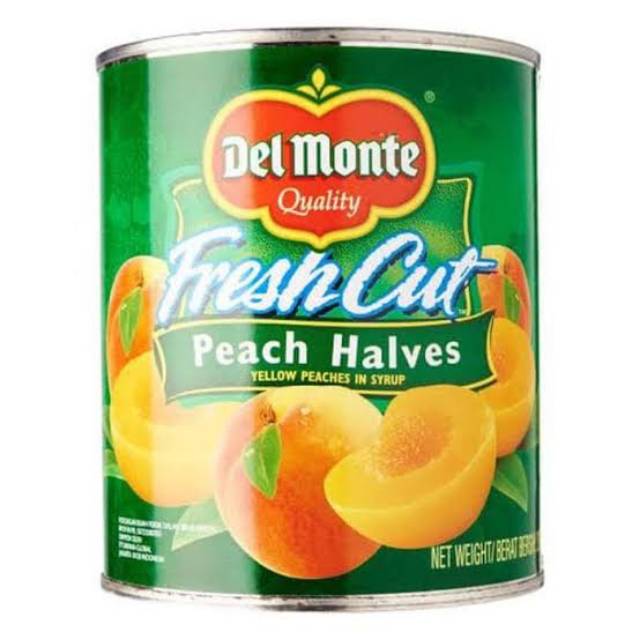 

DEL MONTE PEACH HALVES 825GR