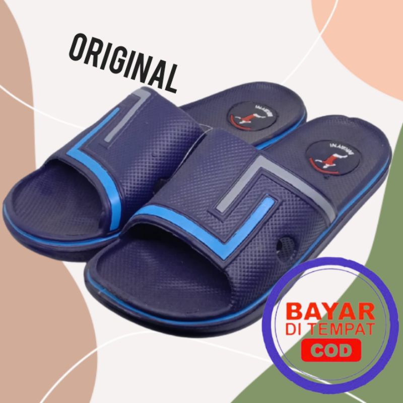 Inkayni Sandal Selop Karet Pria Sendal Selip Pria Murah dan Awet