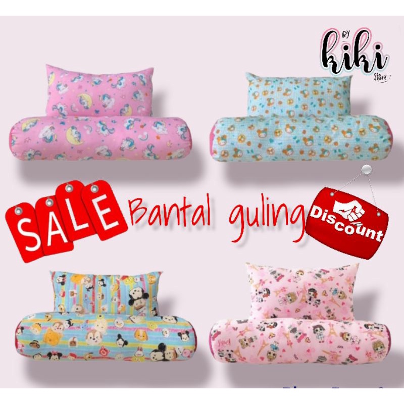 Bantal guling anak karakter anak perempuan