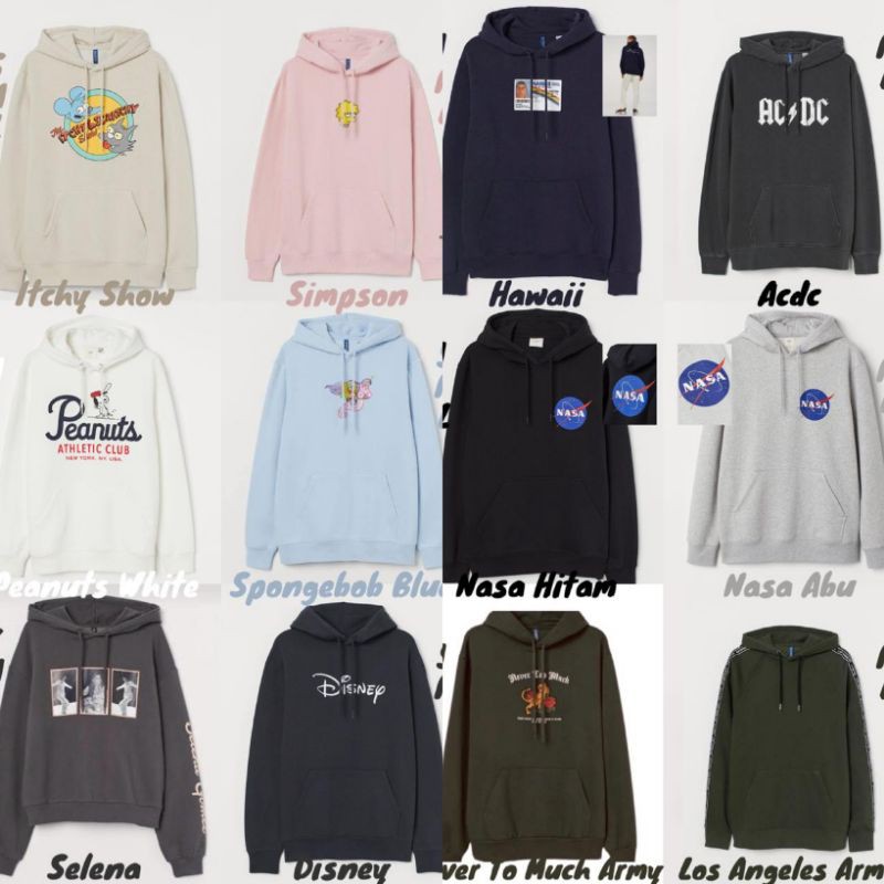 hoodie h&m / hoodie hm original / hoodie murah/ hoodie hm*