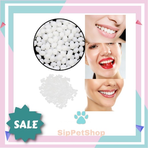 TEMPTOOTH ISI KURLEB 200 BUTIR TEMTOOTH / FAIRYTOOTH GEL MEMBUAT GIGI PALSU MENAMBAL GIGI