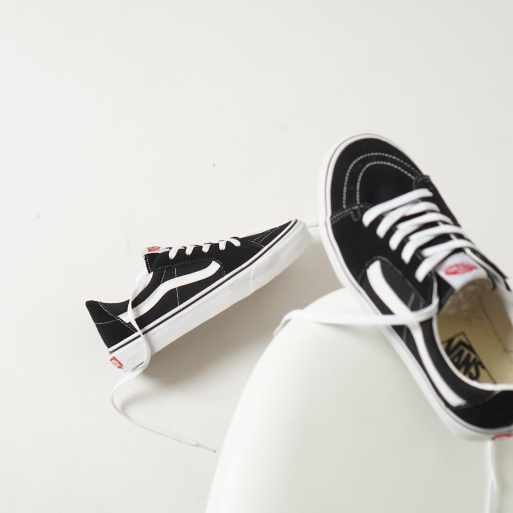 VANS SK8-LOW BLACK/WHITE