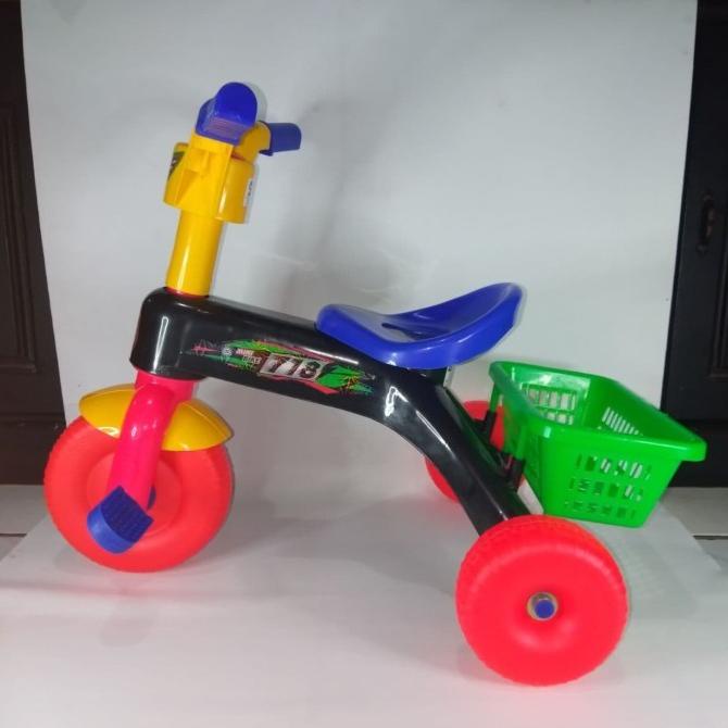 Mainan Sepeda Anak Roda Tiga Roda 3 Plastik Tm612