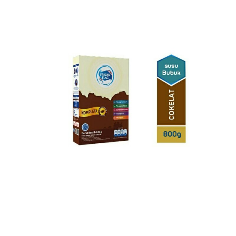 Frisian Flag Susu Bubuk Instant KompletaChocolate 800G