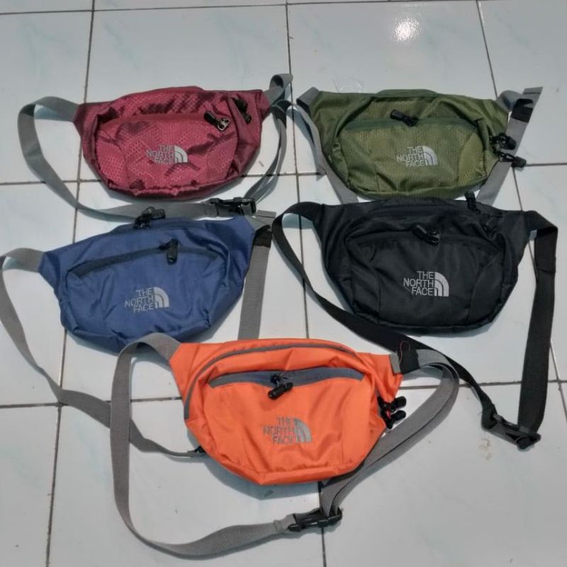 Tas Pinggang TNF Waist Bag Murah Outdoor Slingbag