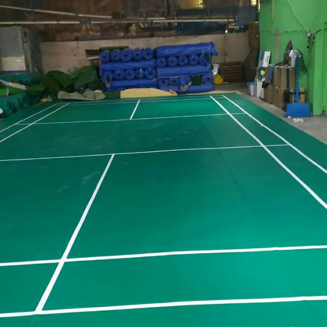 Karpet badminton vinyl