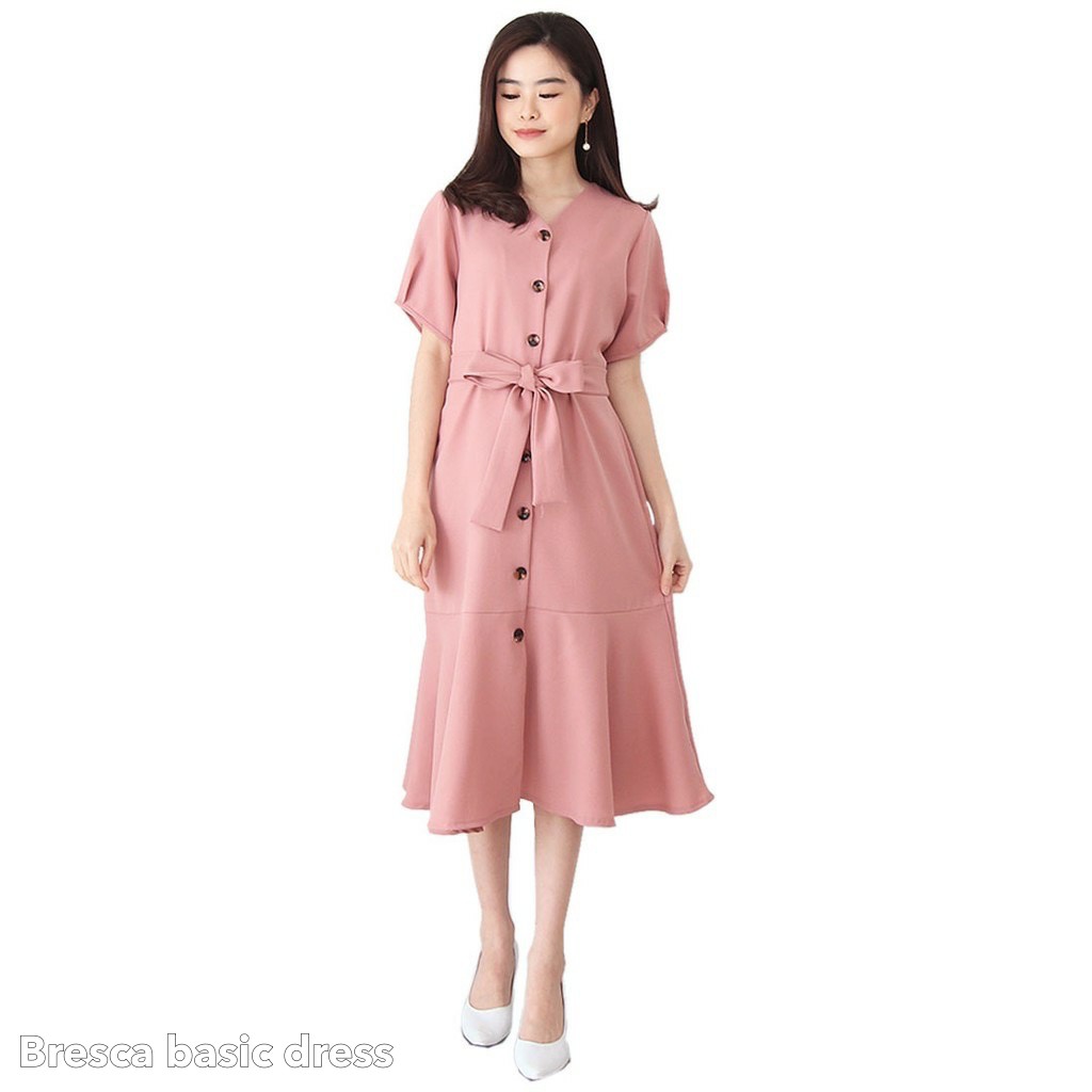 Bresca basic dress -Thejanclothes