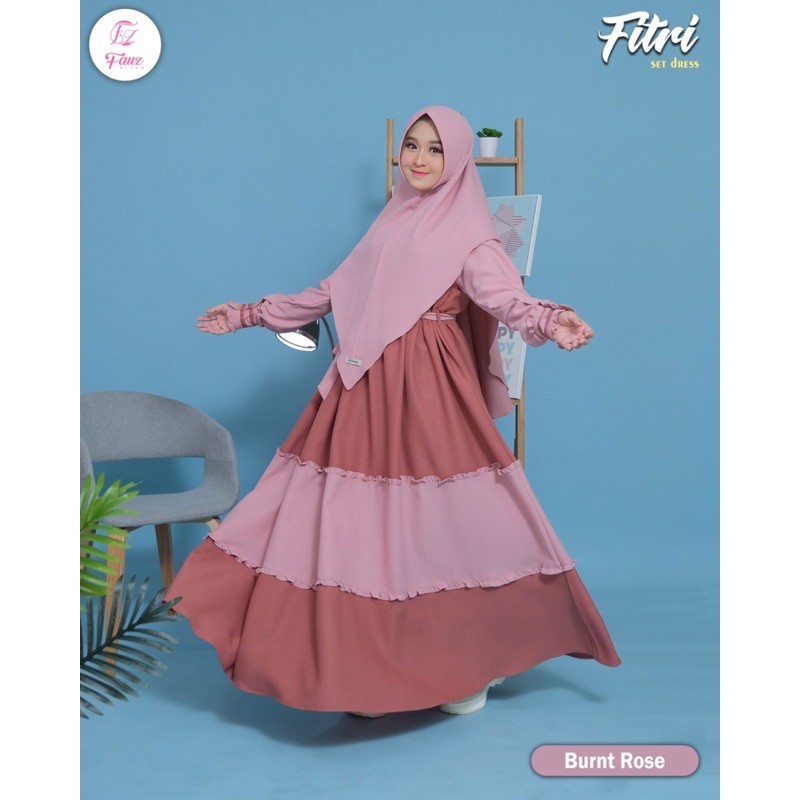 Fitri dress Set by Fauz_hijab