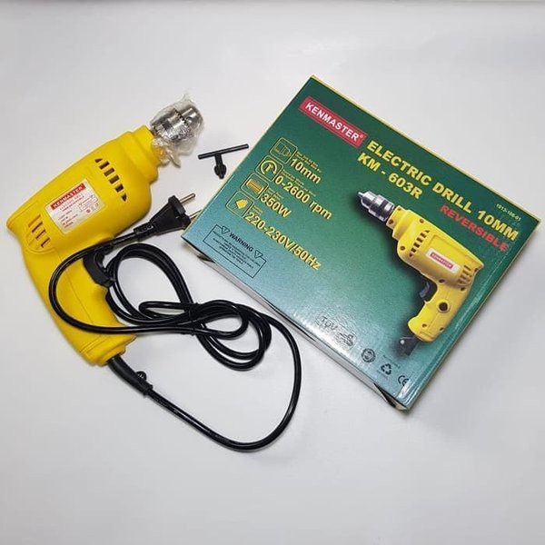 Kenmaster Bor Listrik 10mm River KM-603R - Bor listrik