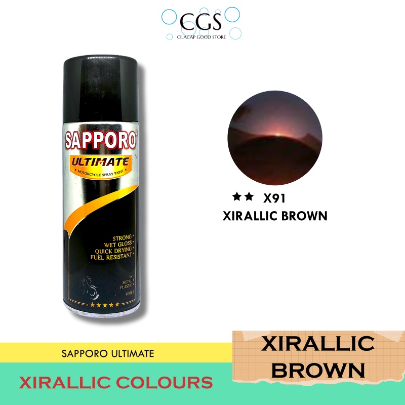 SAPPORO XIRALLIC BROWN X91 - cat sapporo x91 - pilok sapporo xirallic - pylox xirallic sapporo ultim