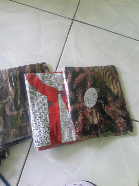 Kemeja Hem Batik Terviral Top 1 Di Shopee Original No Kw Ready Seragam Harga Grosir