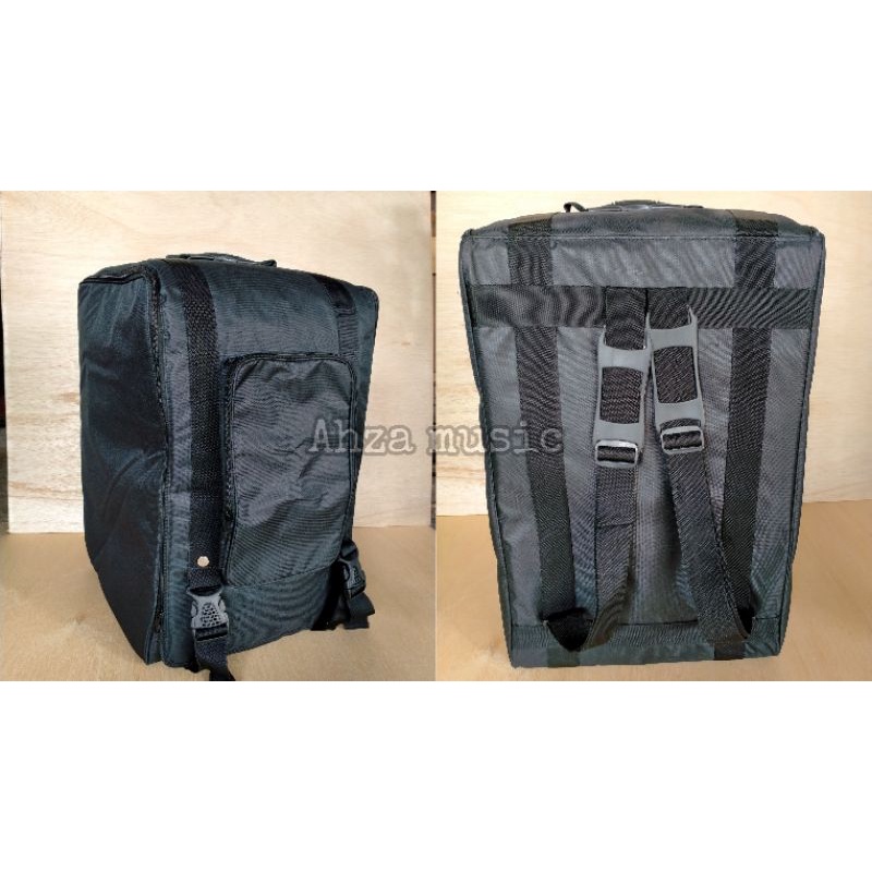 Tas Cajon Trapesium/Kotak lapis Spon Tebal