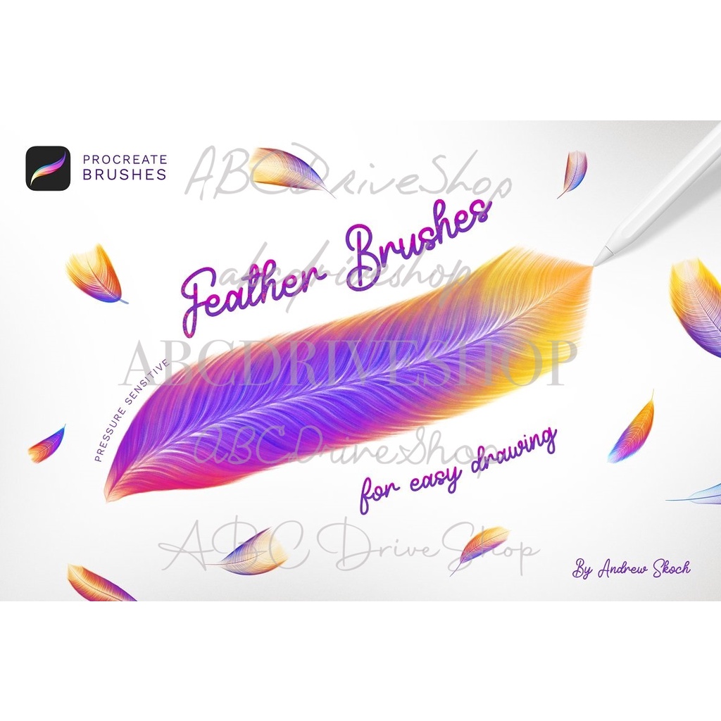 Procreate Brush - Feathers Procreate Brushes