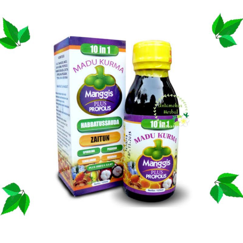 

Madu Kurma Madu Manggis Madu Plus Propolis 10 in 1