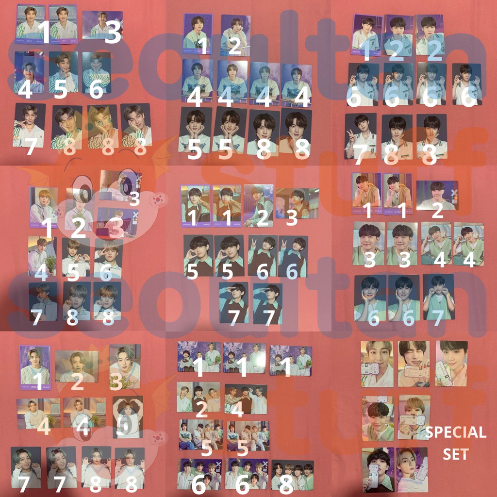 MPC SOWOOZOO SWZ MERCH RM JIN SUGA JIMIN TAEHYUNG V JK JJK