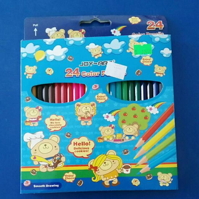

Pensil warna joy-art 24 warna