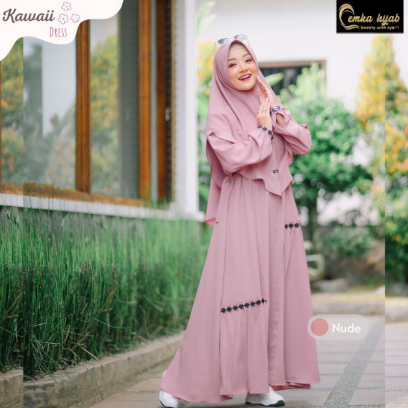 kawaii dress by emka hijab