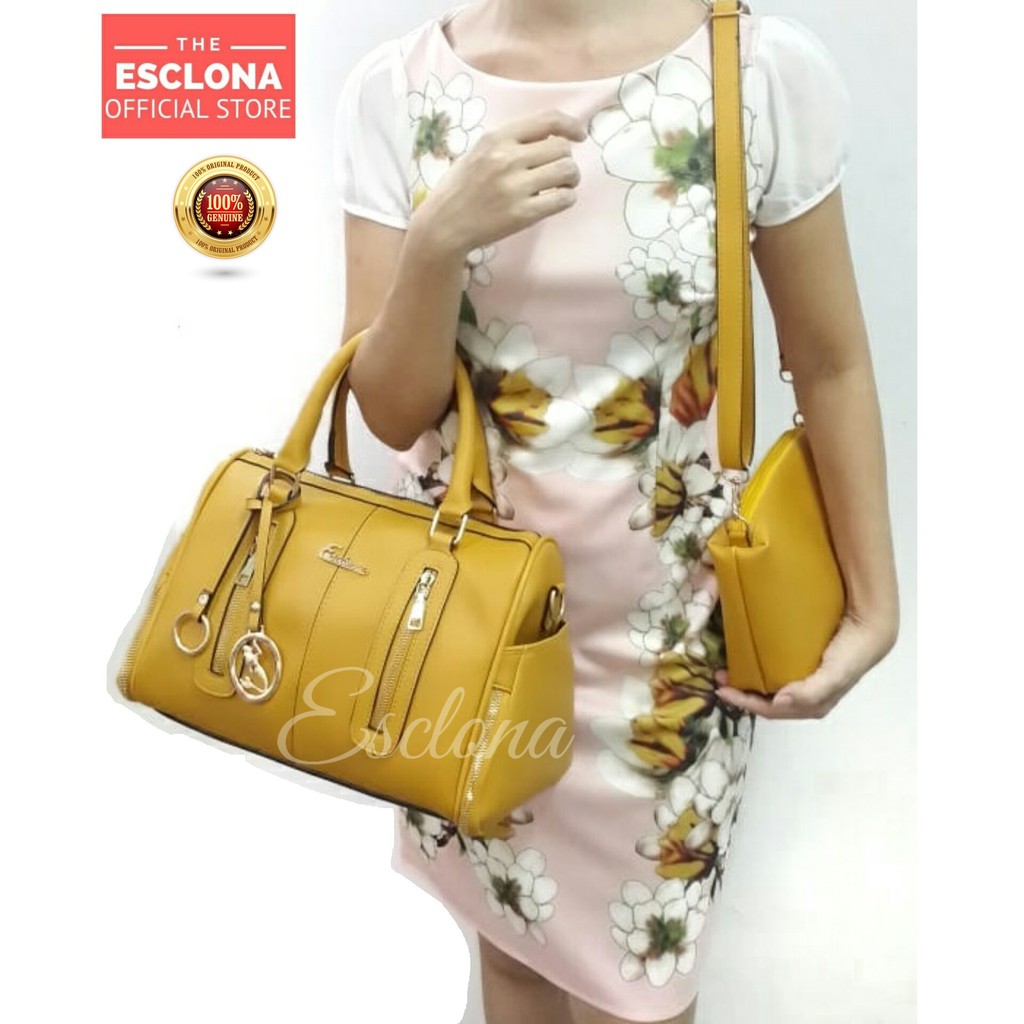 Tas Wanita Import Batam Bag Branded Handbag Selempang Cewek 011 Fashion Murah Grosir Original Promo Terbaru Terlaris Populer Premium Besar Kantor Kerja Kuliah Doctor Speady Ibu Emak Dewasa Santai Berpergian Esclona 028