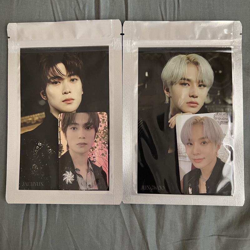 Ready Stock SEALED 4x6 Photo Card Set Jaehyun Jungwoo NCT 127 XR LIVE The Castle MD Merchandise