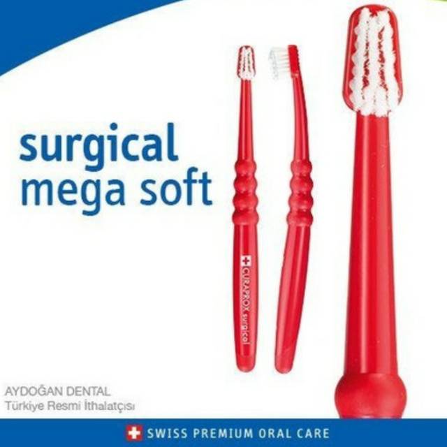 Sikat Gigi Curaprox Surgical Swiss Premium Toothbrush  Post Op Pasca Operasi Bedah