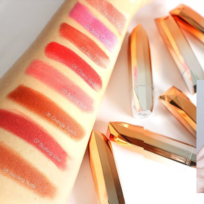 maxi matte lipstik la tulipe