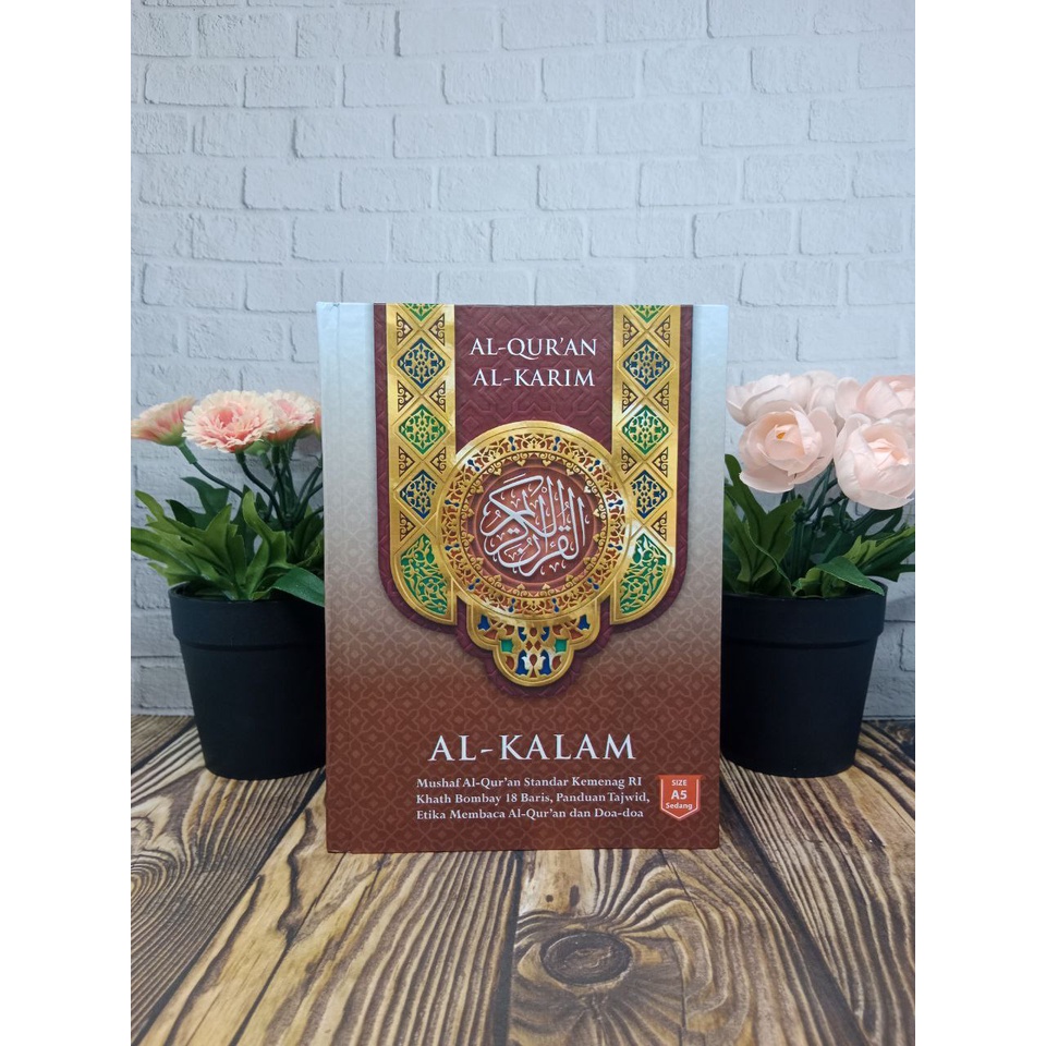 Alqur’an Al-Kalam A5 Hardcover, Quran Tanpa Terjemahan, Al Quran Non Terjemahan, Quran A5 Tanpa Terj