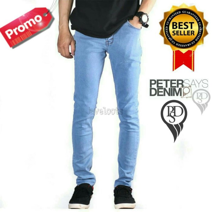 Celana Jeans Slim Fit PSD PETER SAYS DENIM BIOBLITZ KEREN MACHO