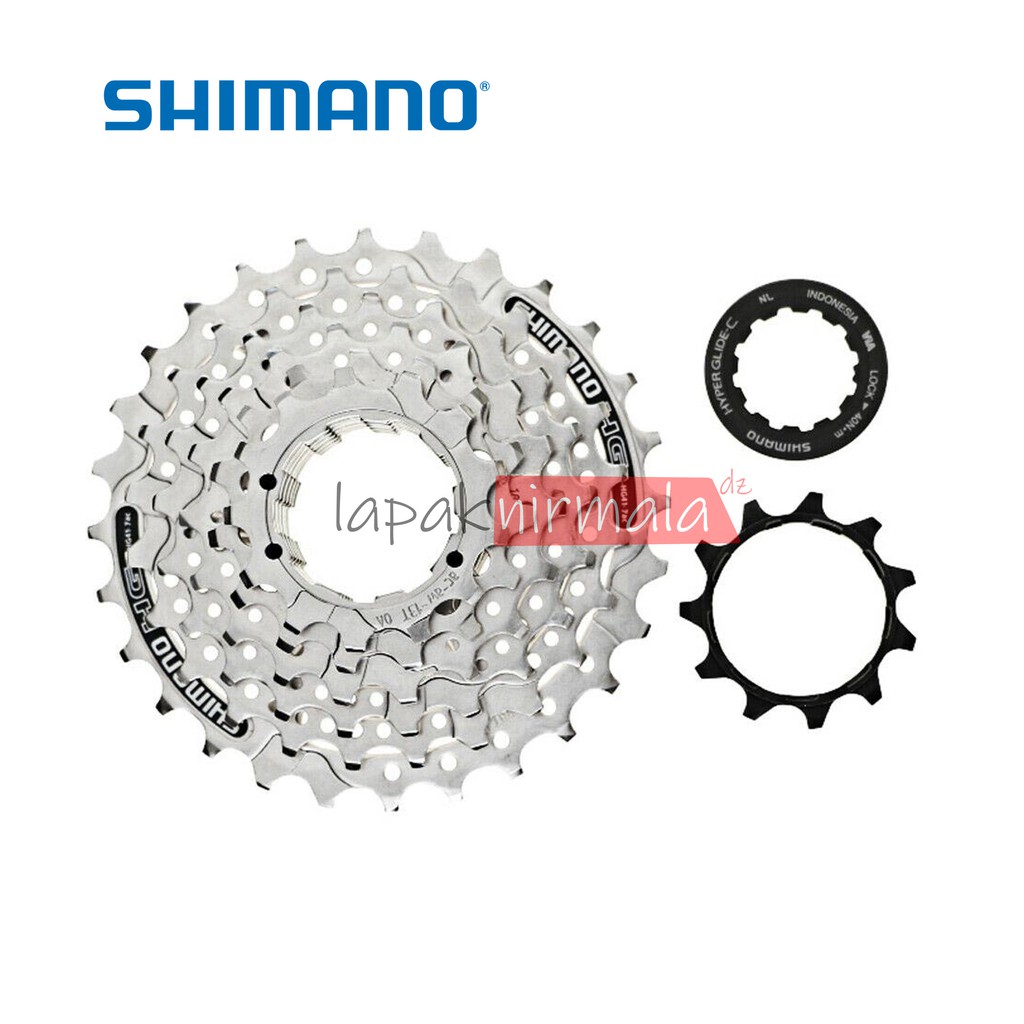 Sproket Shimano 7 Speed 11-28 HG41-7 Sprocket Sepeda Model Slop Cassette Roadbike