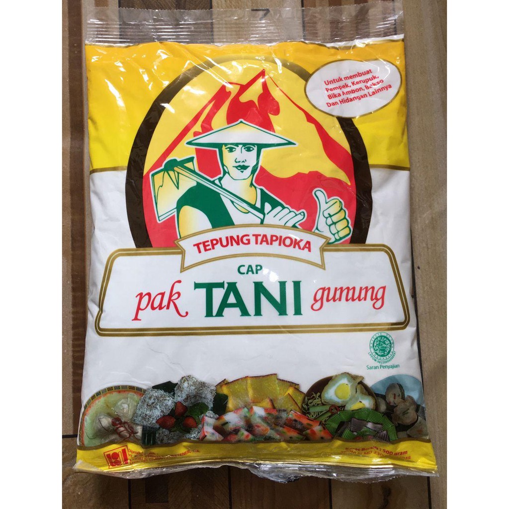 

Sagu Tani Tepung Tapioka Cap Pak Tani Gunung 500 gram