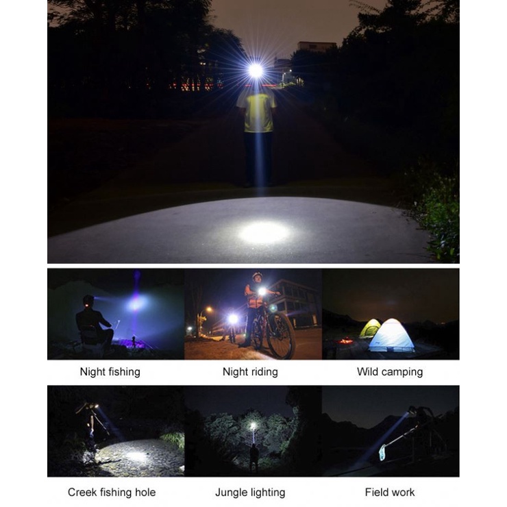 Senter Kepala LED 30 watt Super Terang Outdoor