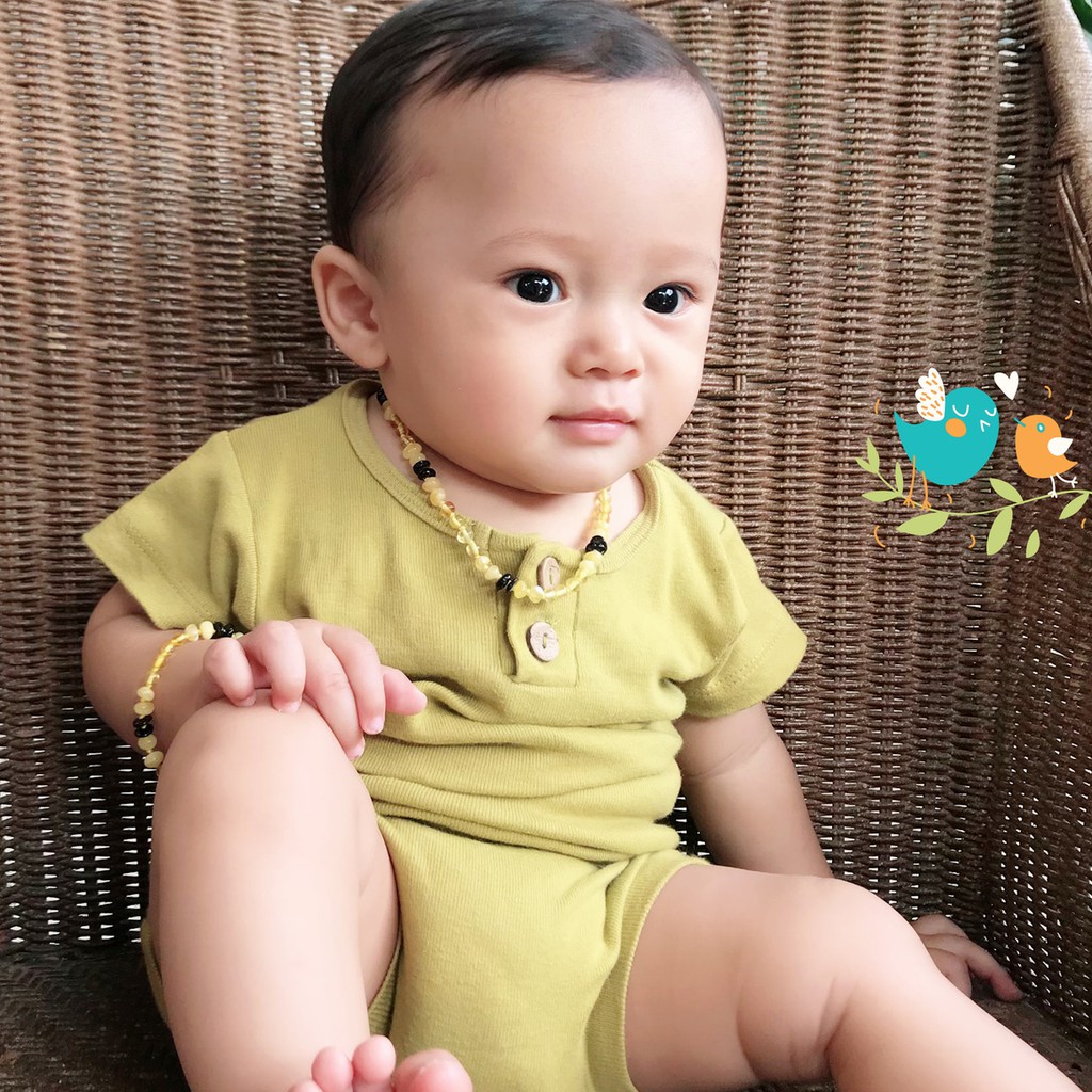 CE131 Set Amber Tumbuh Gigi Bayi By Carlis Baby